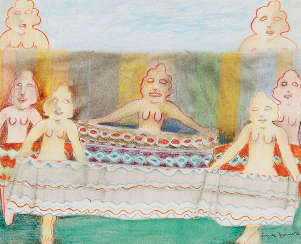 Louis de Niverville (1933-2019) - Seven Whimsical Figures