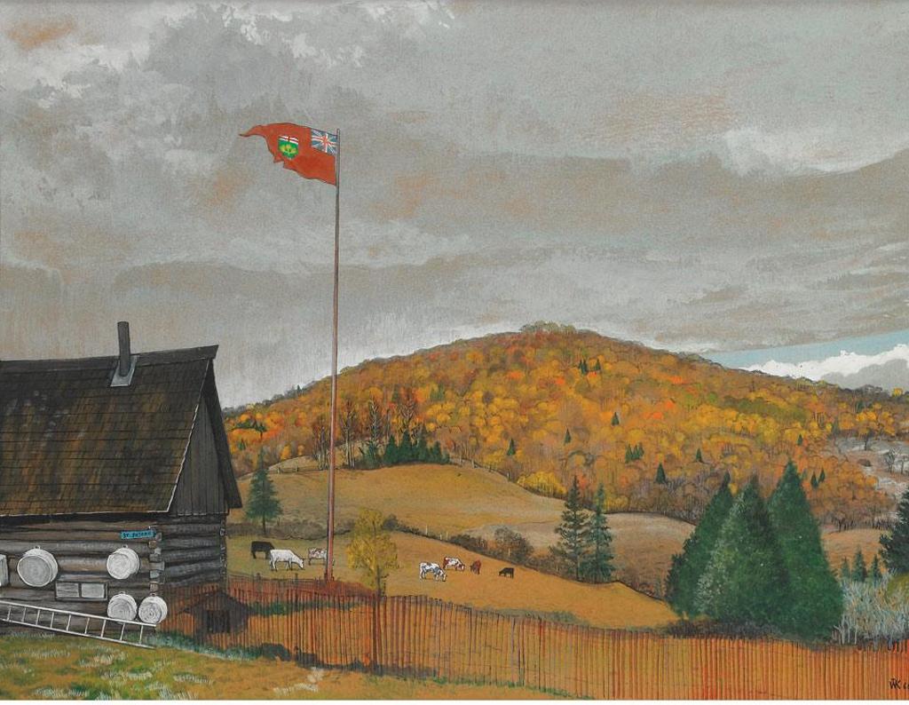 William Kurelek (1927-1977) - St. Benedict’S Farm, Combermere, Ontario