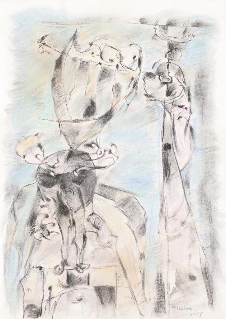 Jean-Philippe Dallaire (1916-1965) - Untitled