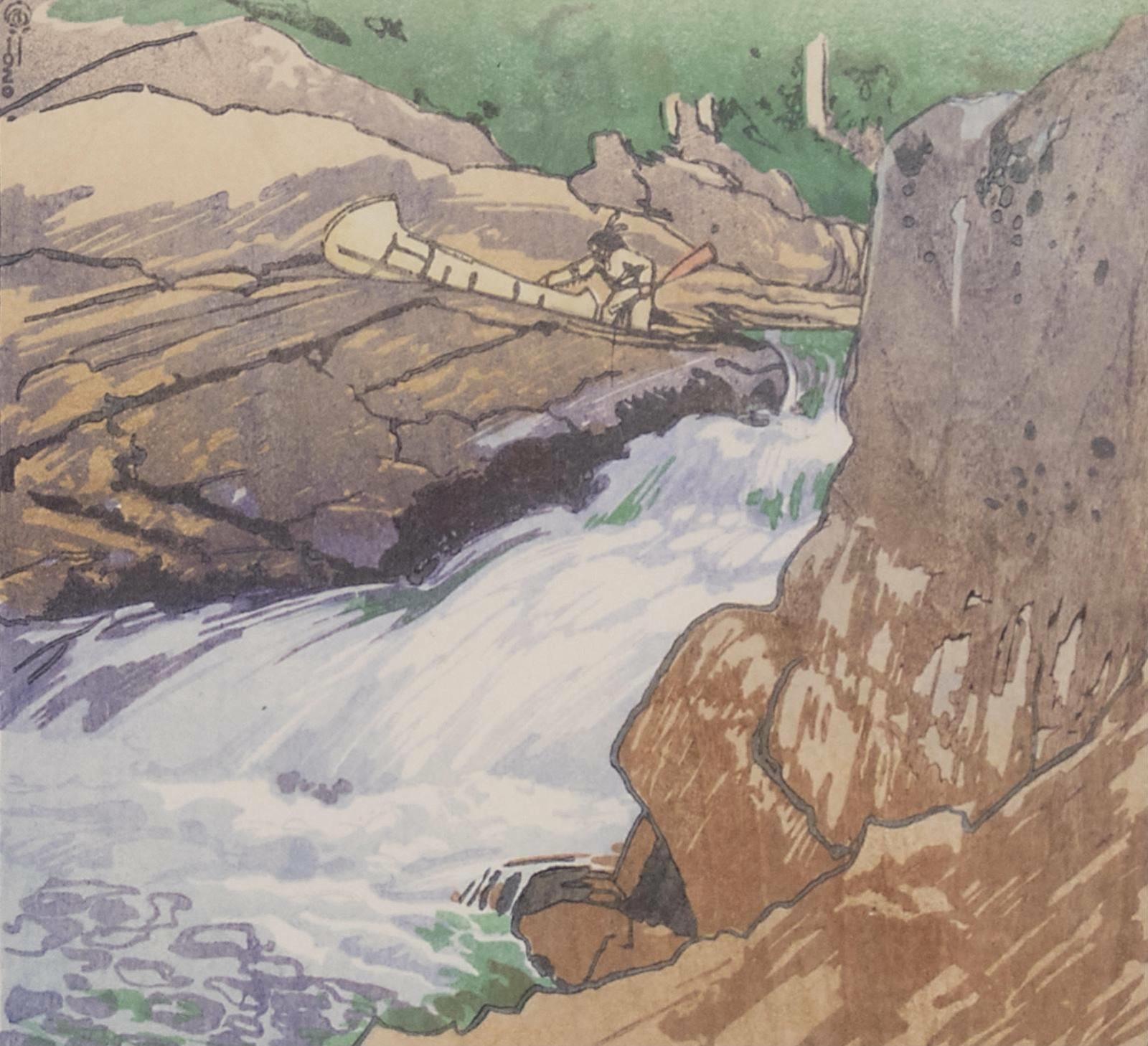 Walter Joseph (W.J.) Phillips (1884-1963) - Rushing River, Lake Of The Woods; 1920