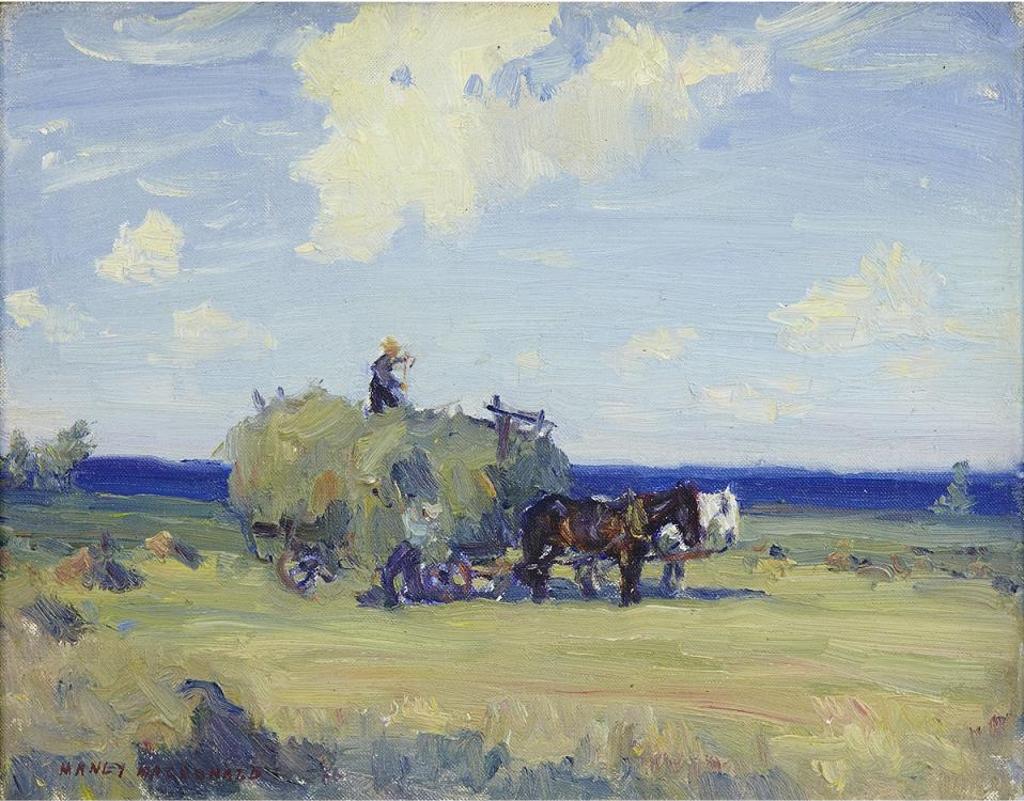 Manly Edward MacDonald (1889-1971) - Haymaking, Prince Edward County, Ont