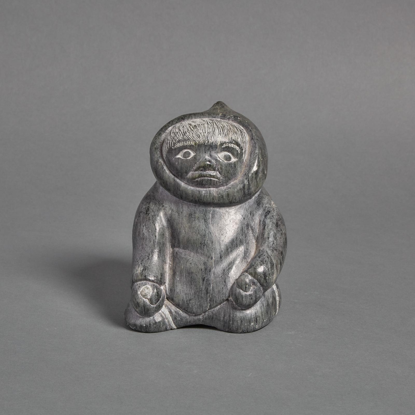 Lucassie Echalook (1942) - Seated Hunter