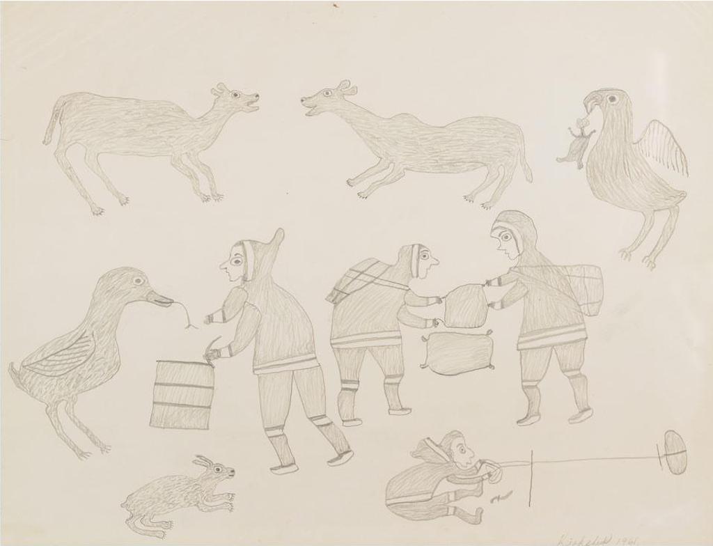 Kiakshuk (1886-1966) - Untitled
