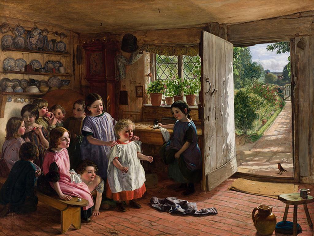 Alfred Rankley (1819-1872) - The Dame’s Absence