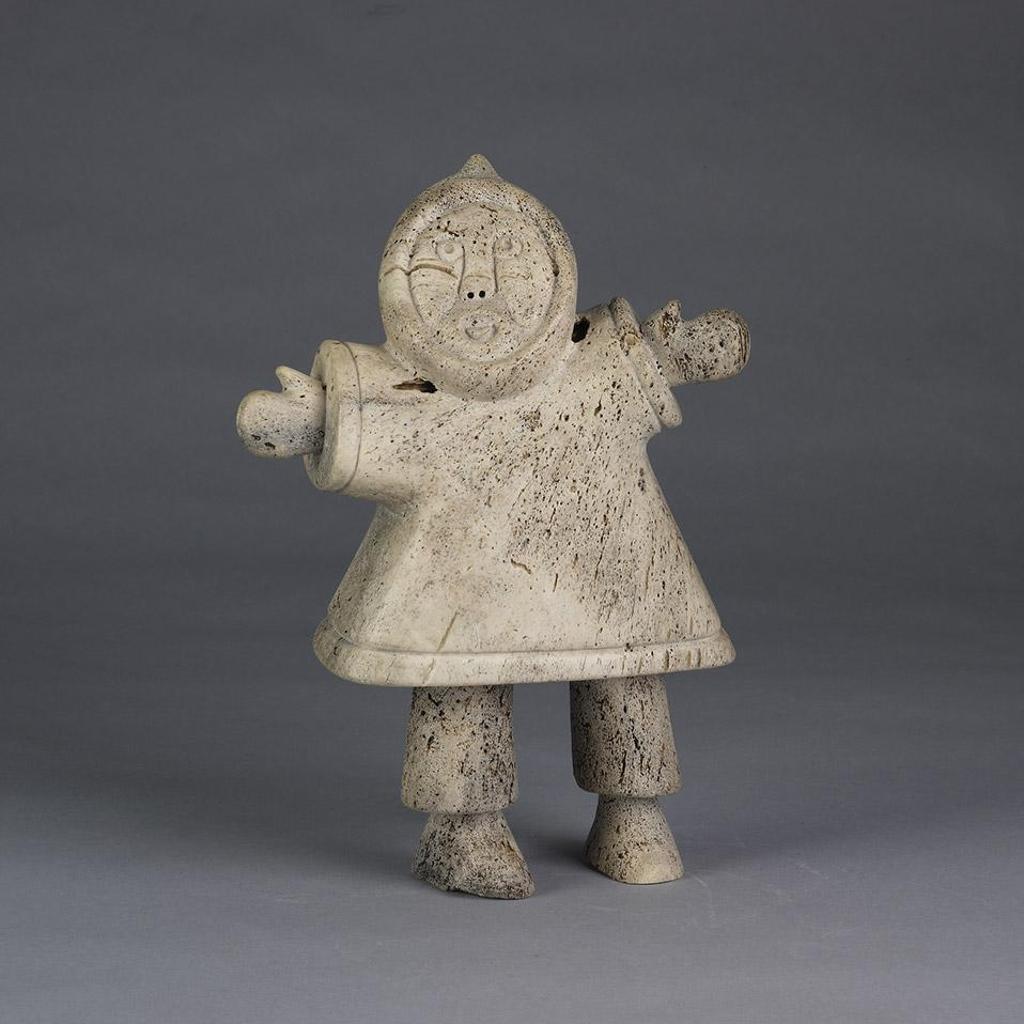 Karoo Ashevak (1940-1974) - Inuit Figure