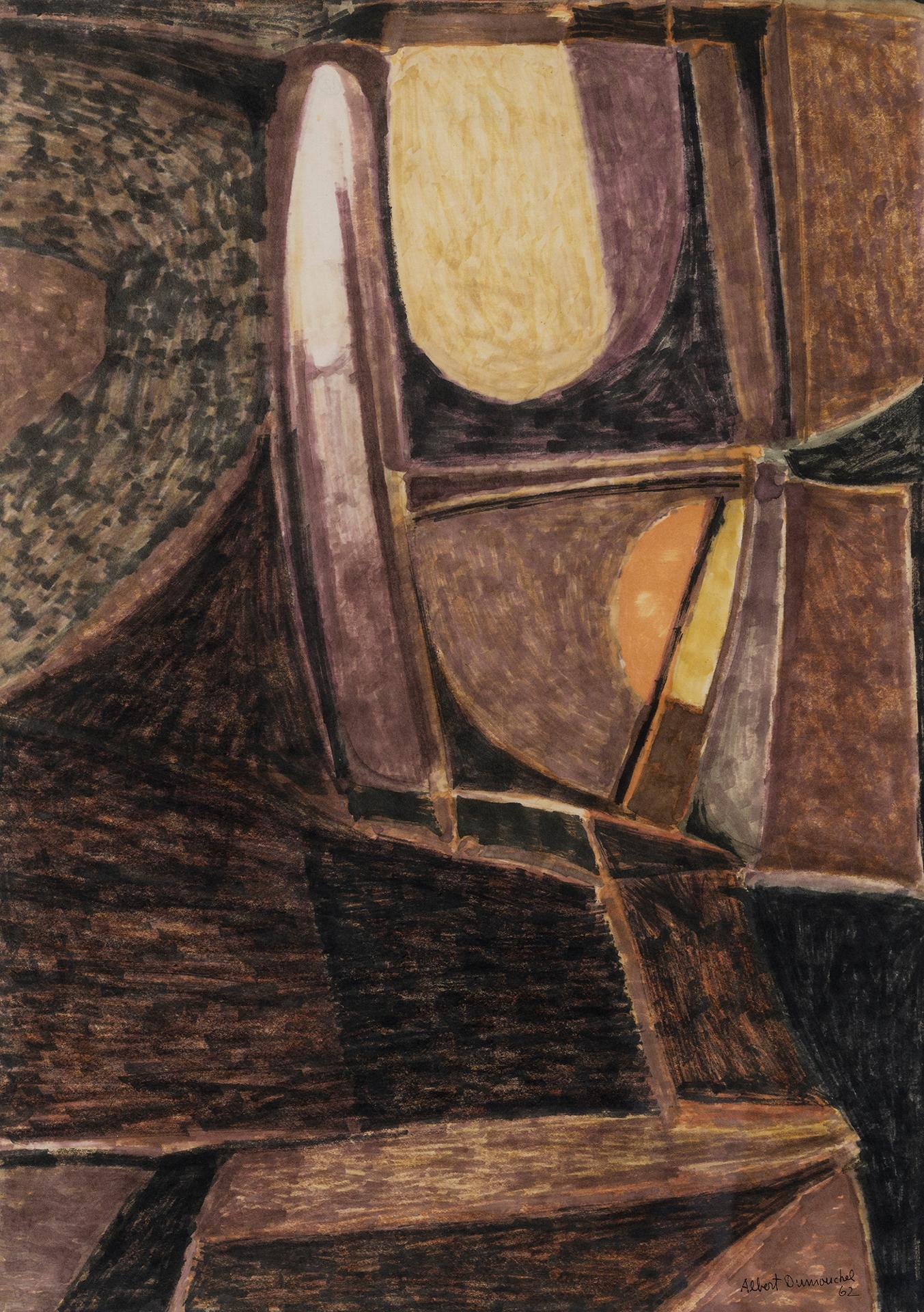 Albert Dumouchel (1916-1971) - Sans titre / Untitled, 1962