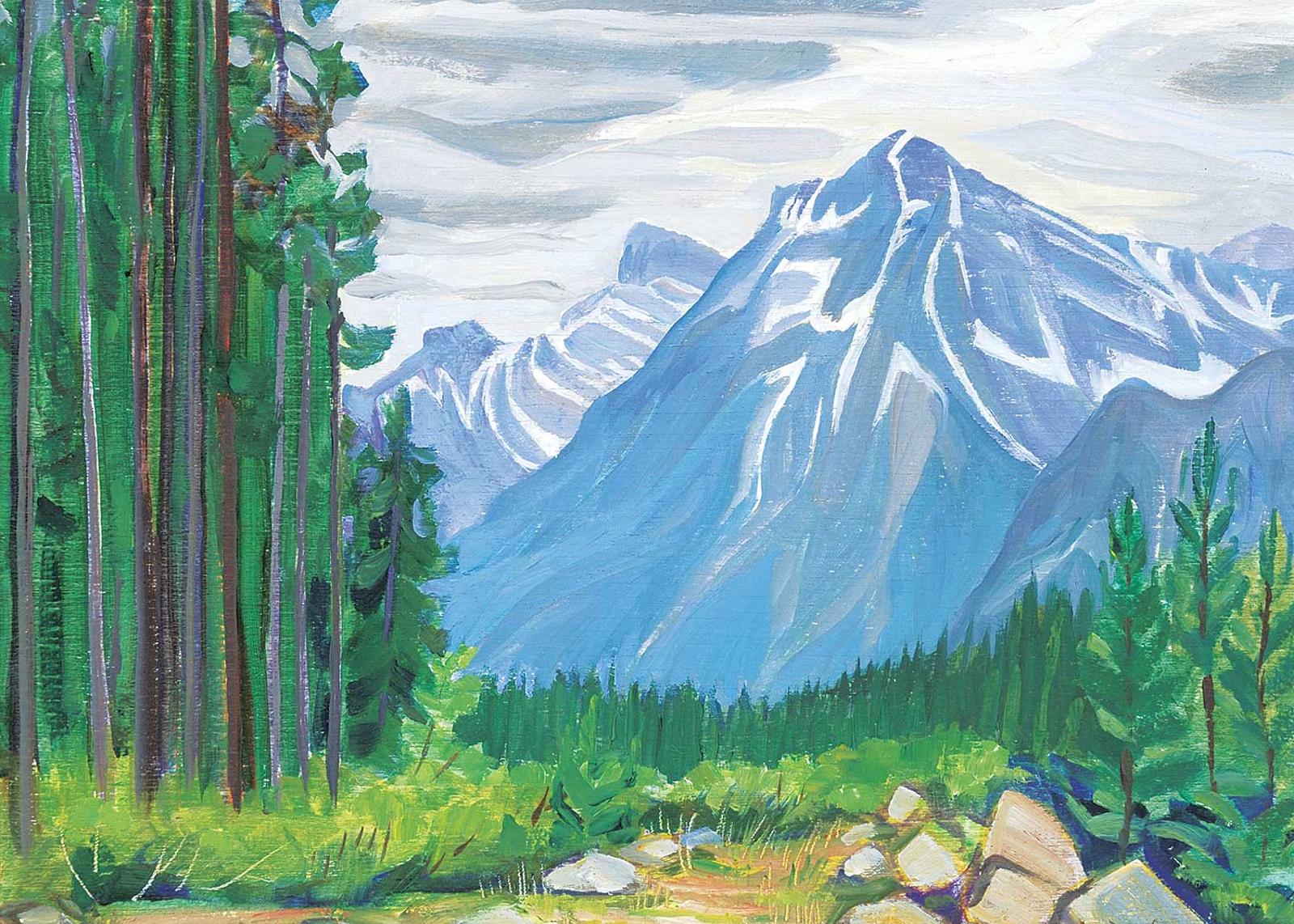 Doris Jean McCarthy (1910-2010) - Jasper - Banff Highway