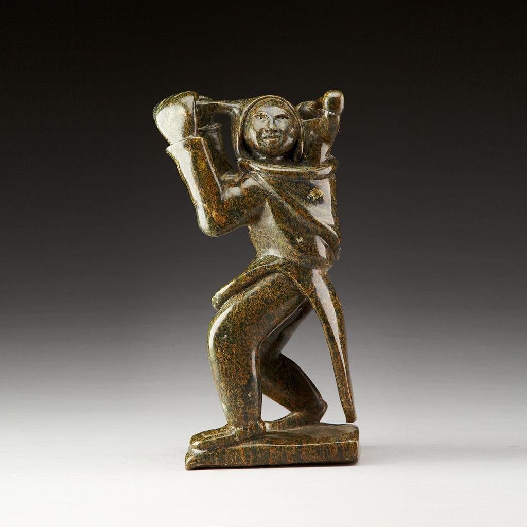 Kiawak (Kiugak) Ashoona (1933-2014) - Mother With Child In Amaut