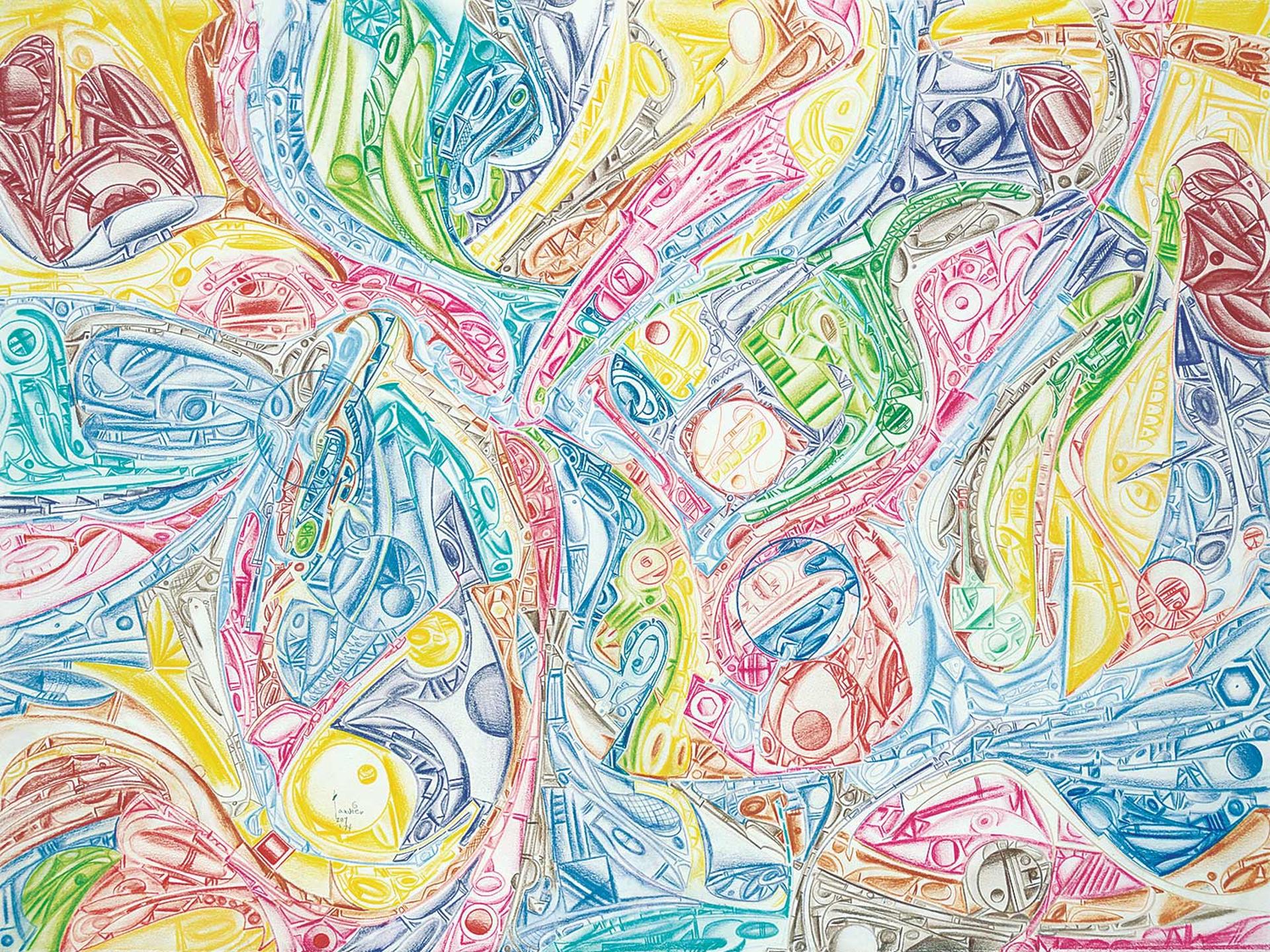 Alex Simeon Janvier (1935-2024) - Peter's Party