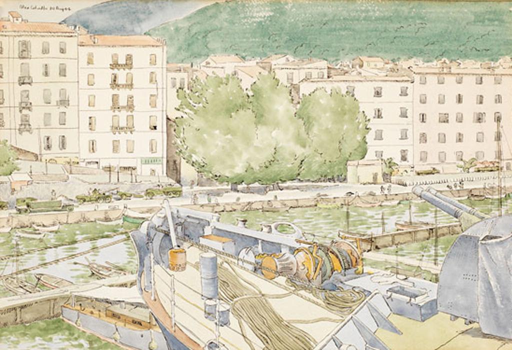 Alexander (Alex) Colville (1920-2013) - The Bay of Naples