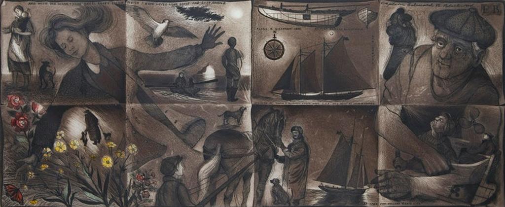 David Lloyd Blackwood (1941-2022) - Folded Studies