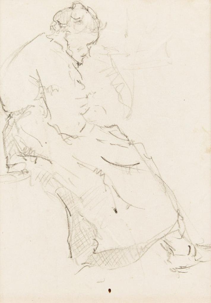 Manly Edward MacDonald (1889-1971) - Seated Woman; Figural Studies