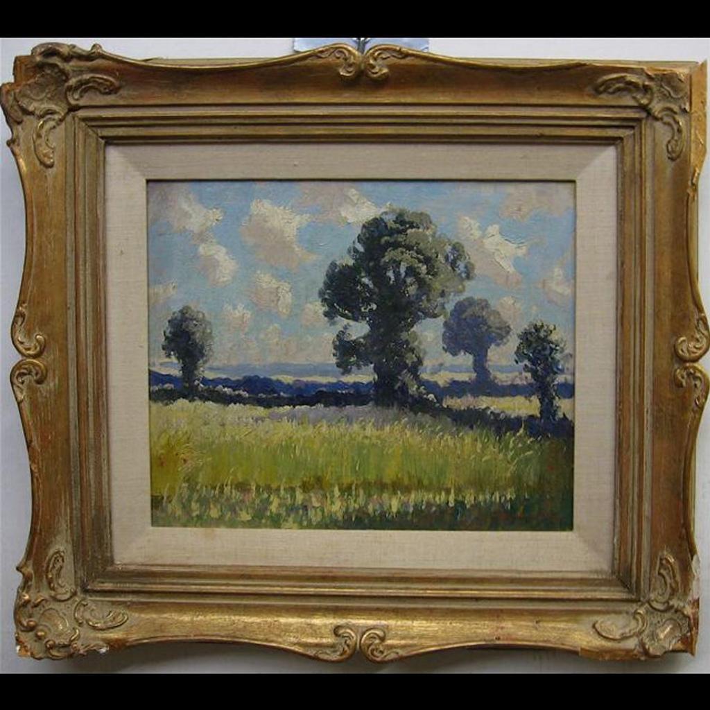 Norman Lloyd (1897-1985) - Summer Landscape With Trees; Expansive Landscape