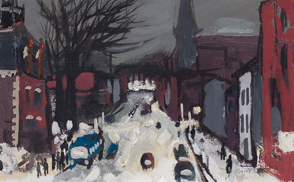 Molly Joan Lamb Bobak (1922-2014) - View from the Bridge