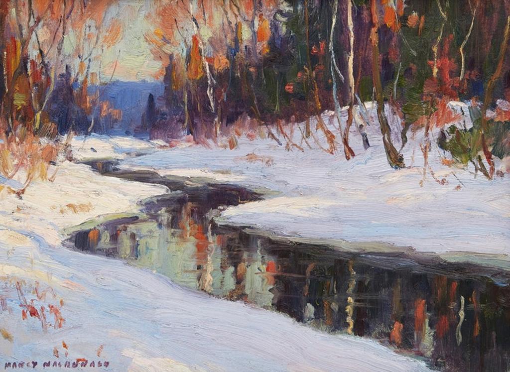 Manly Edward MacDonald (1889-1971) - Winter Stream