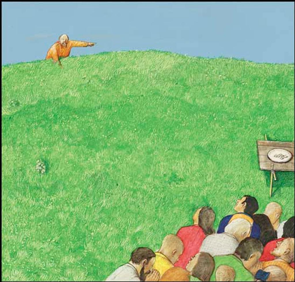 William Kurelek (1927-1977) - The Last Days Series #18