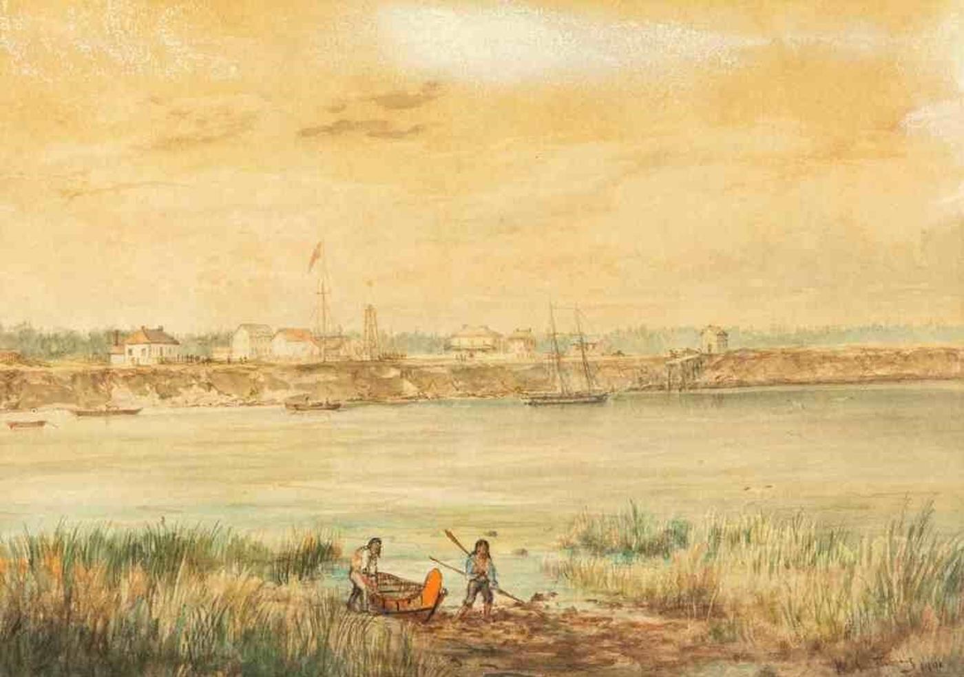 William Armstrong (1822-1914) - Moose Factory, James Bay, 1901