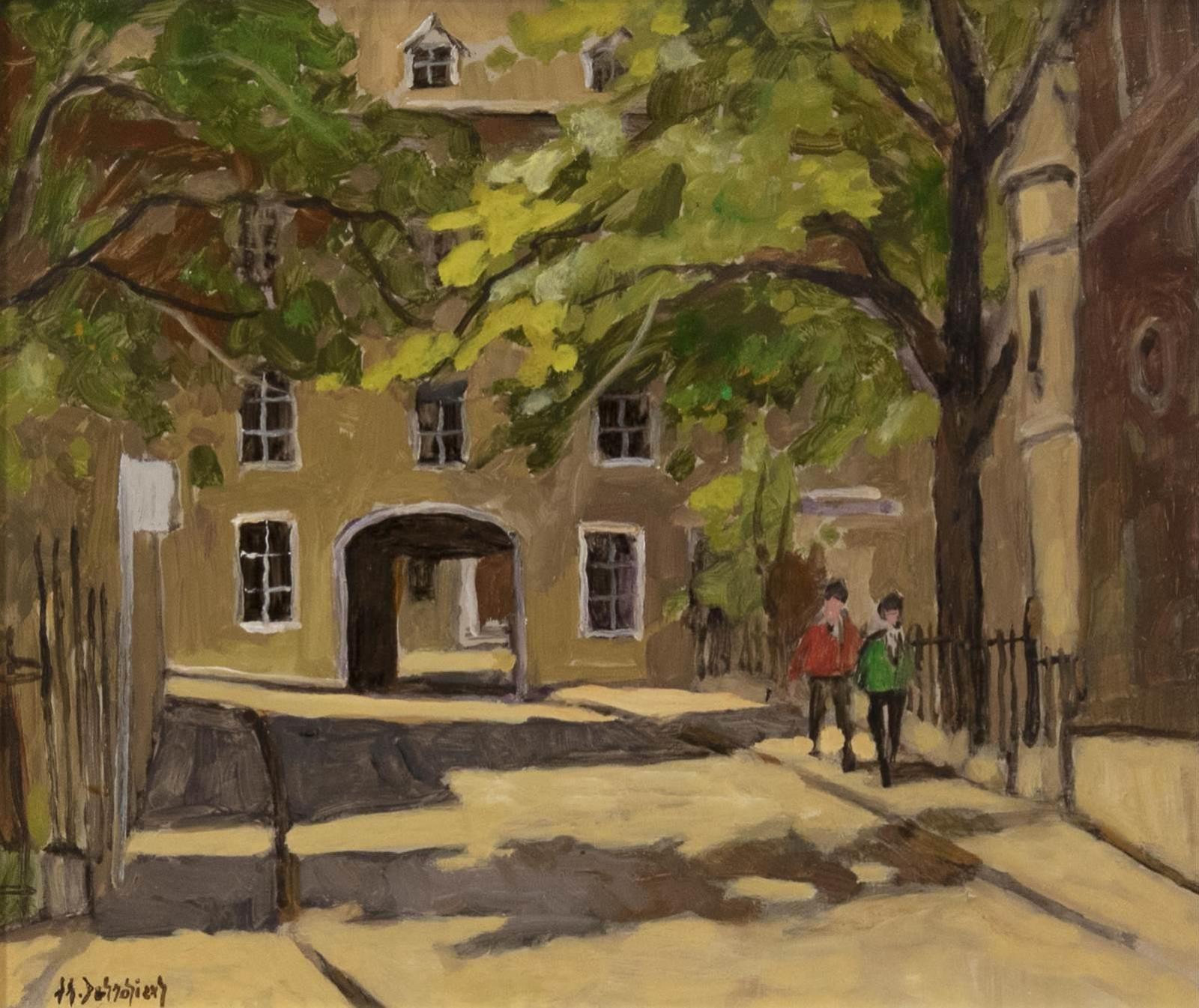 Jean-Guy Desrosiers (1934) - Rue Du Parloir (Haute Ville, Quebec, Tout Pres De La Rue Des Ursulines)