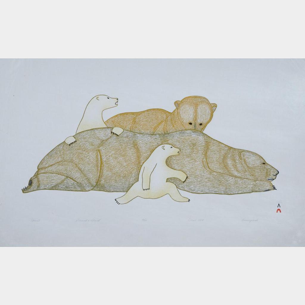 Kananginak Pootoogook (1935-2010) - Nanuit