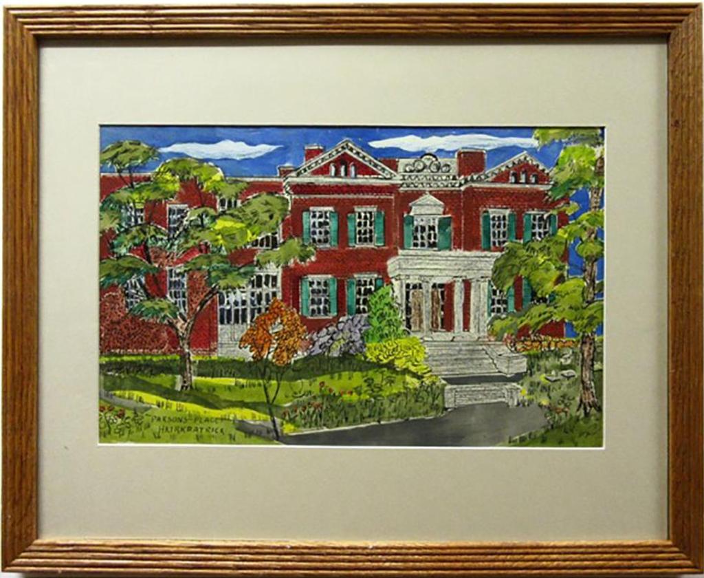 Harriet Kirkpatrick (1877-1962) - Parson-Place (Columbus, Ohio School For Girls)