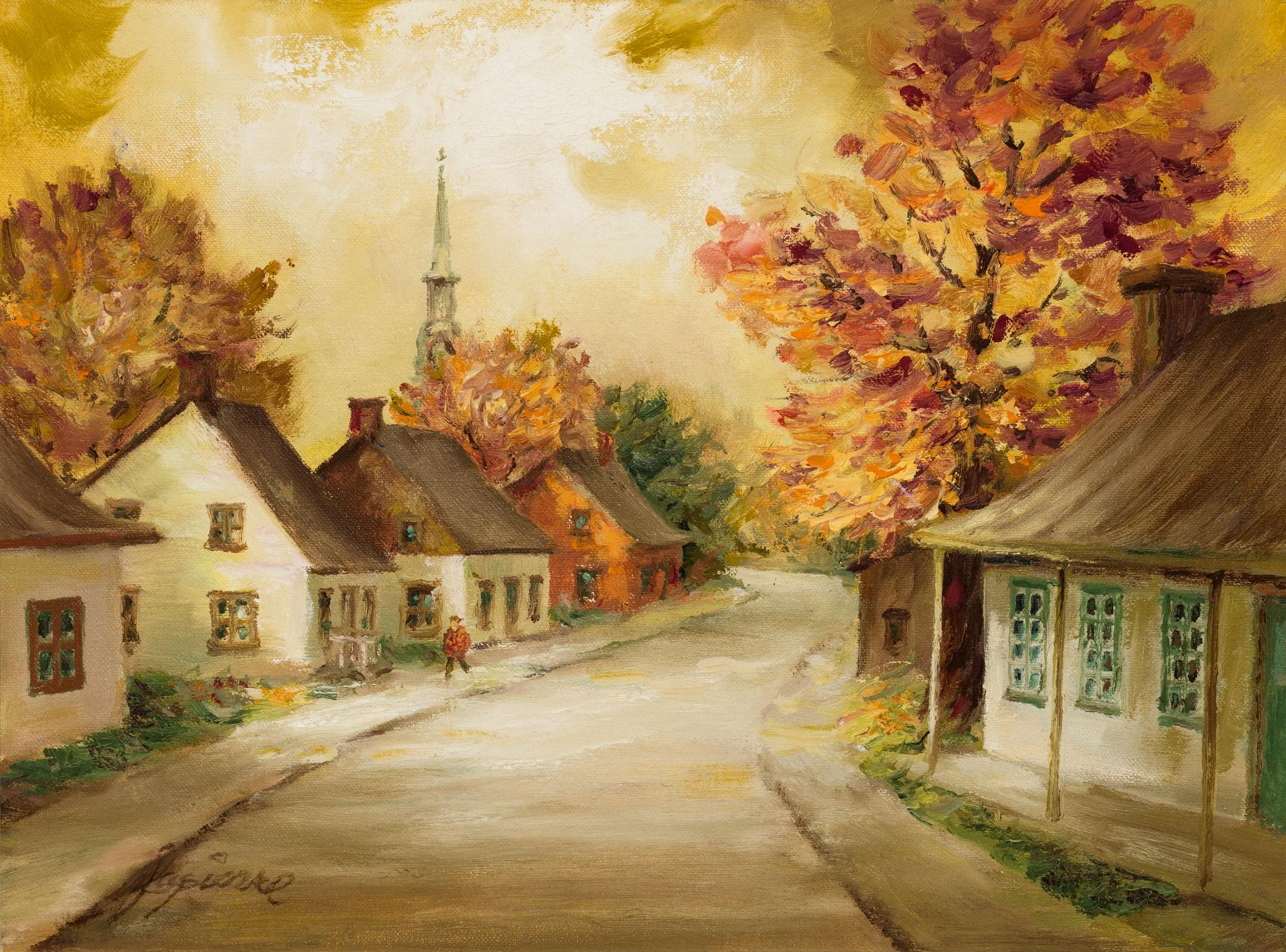 Viateur Lapierre (1917-2007) - À Boucherville, 1989