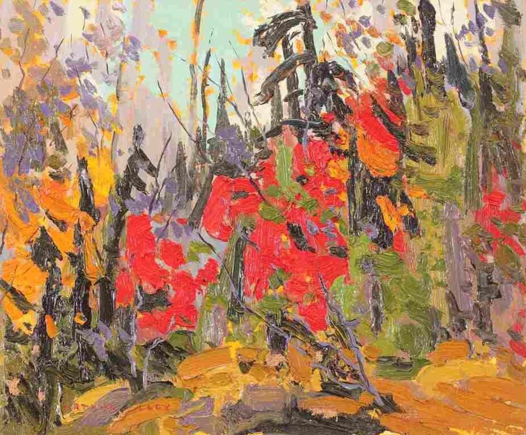 Arthur George Lloy (1929-1986) - September, Woods Interior; 1982