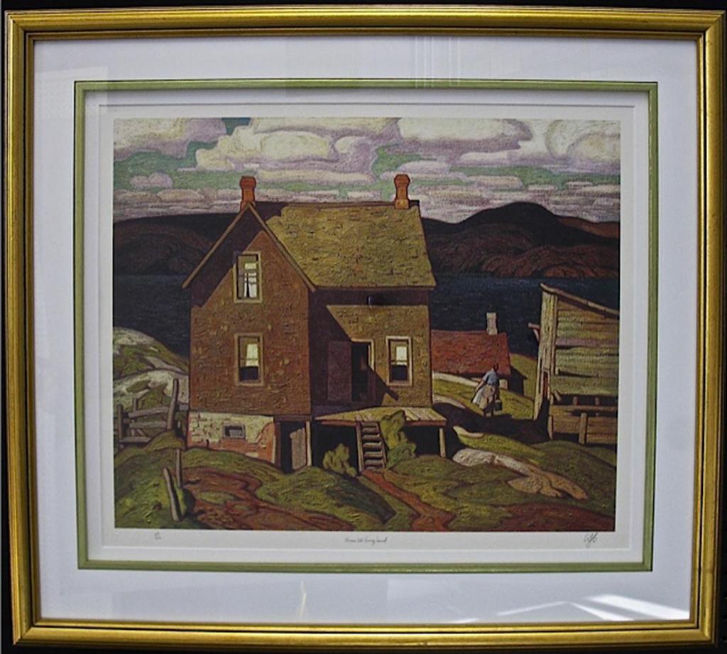 Alfred Joseph (A.J.) Casson (1898-1992) - House At Parry Sound
