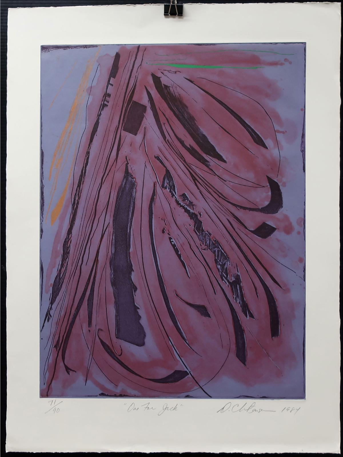 Dan Christensen (1942-2007) - One For Jack (Homage To Jack Bush)