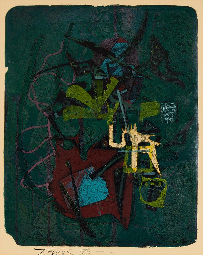 Harold Barling Town (1924-1990) - The Drawbridge of Oceanus