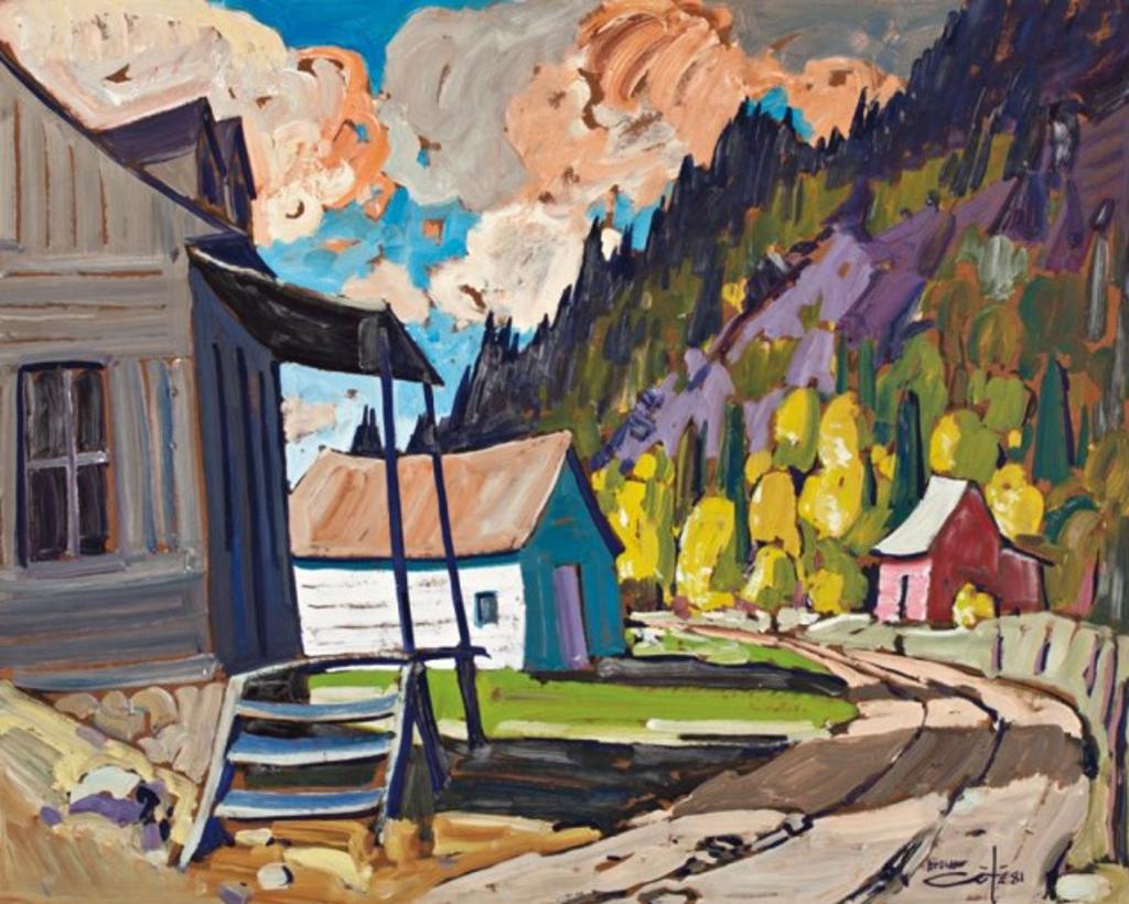 Bruno Cote (1940-2010) - Baie des Rochers