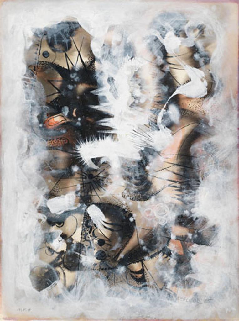 Léon Bellefleur (1910-2007) - Nenuphars étoiles