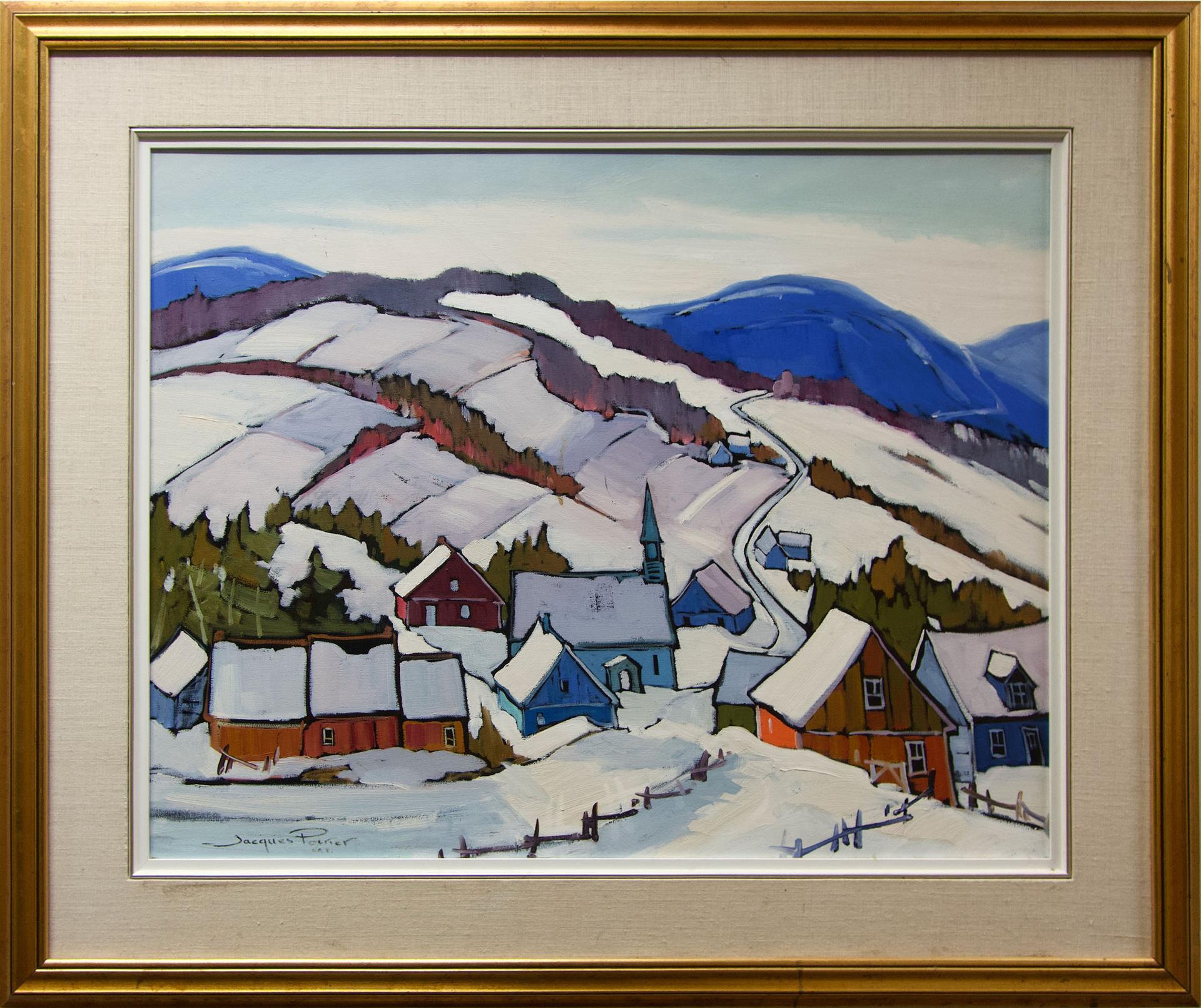Jacques Poirier (1942-2002) - Charlevoix L'hiver