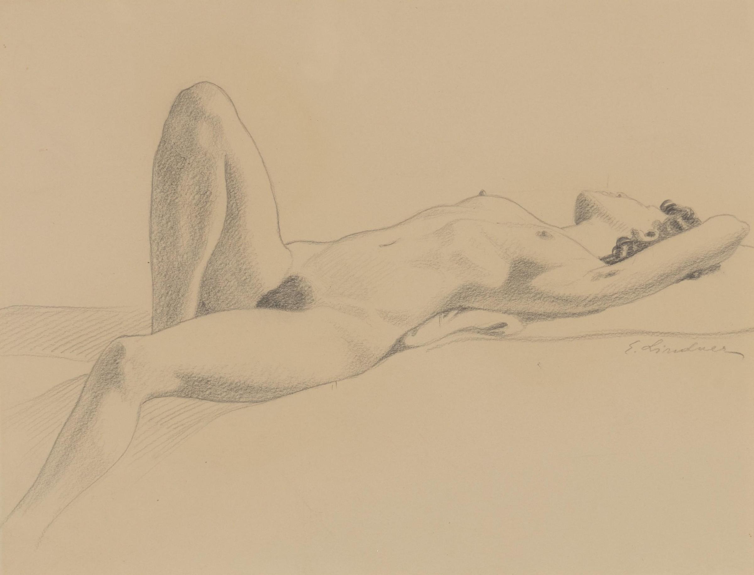 Ernest Friedrich Lindner (1897-1988) - Untitled - Nude