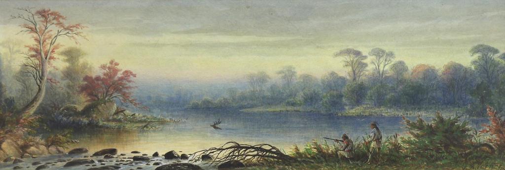 Frederick Arthur Verner (1836-1928) - Indian Hunters; 1869