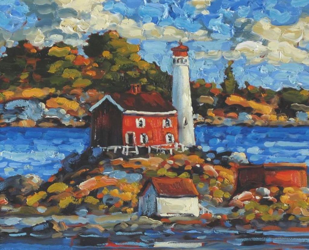Rod Charlesworth (1955) - Autumn, Fisgard Lighthouse