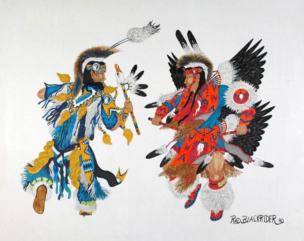 Radford (Rad) Blackrider (1962) - Two Dancers; 1990