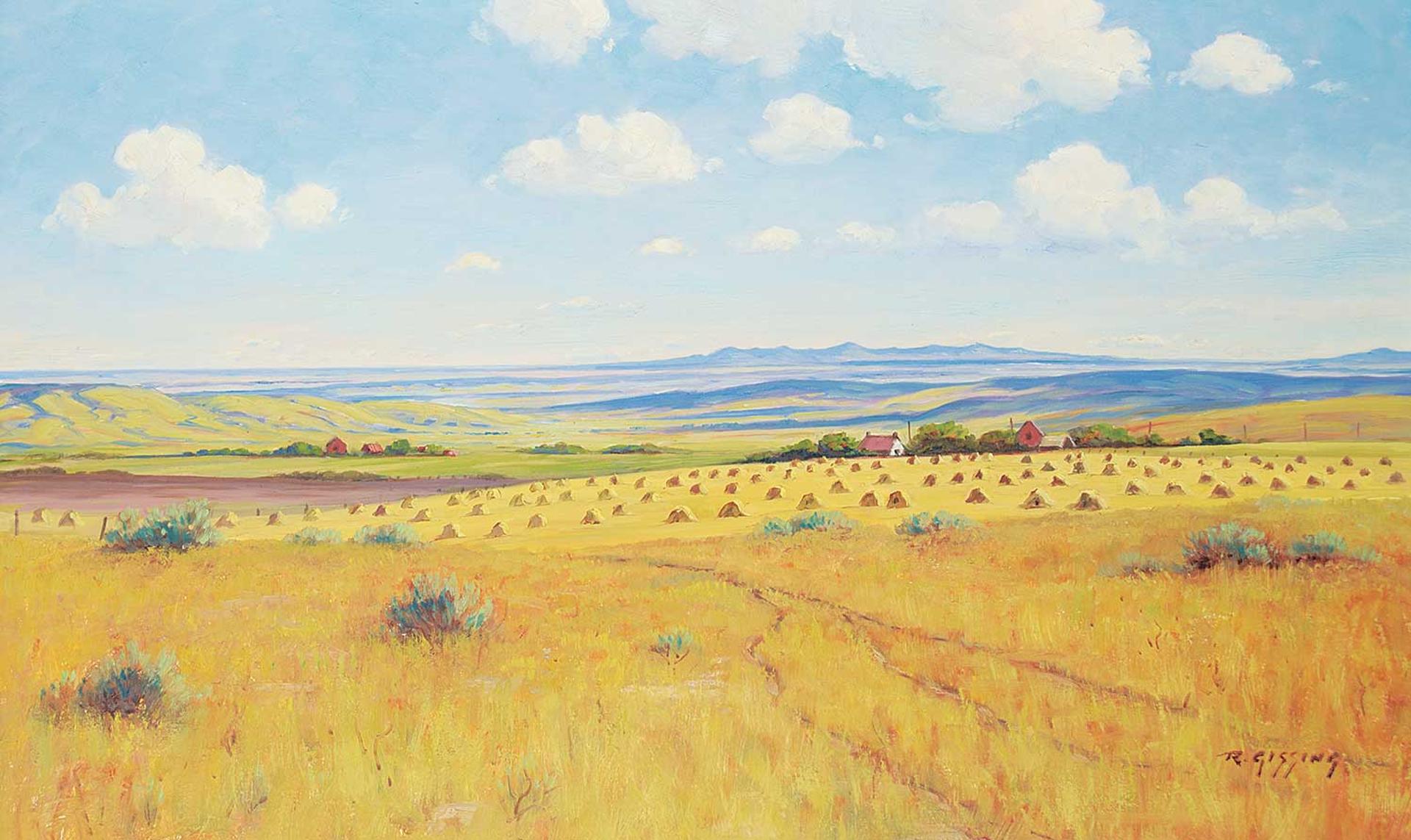 Roland Gissing (1895-1967) - Distant Hills