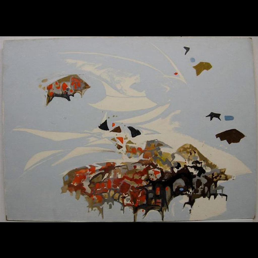 Bobs (Zema Barbara) Cogill Haworth (1900-1988) - Untitled (Frost Approaching; Ice Break-Up)