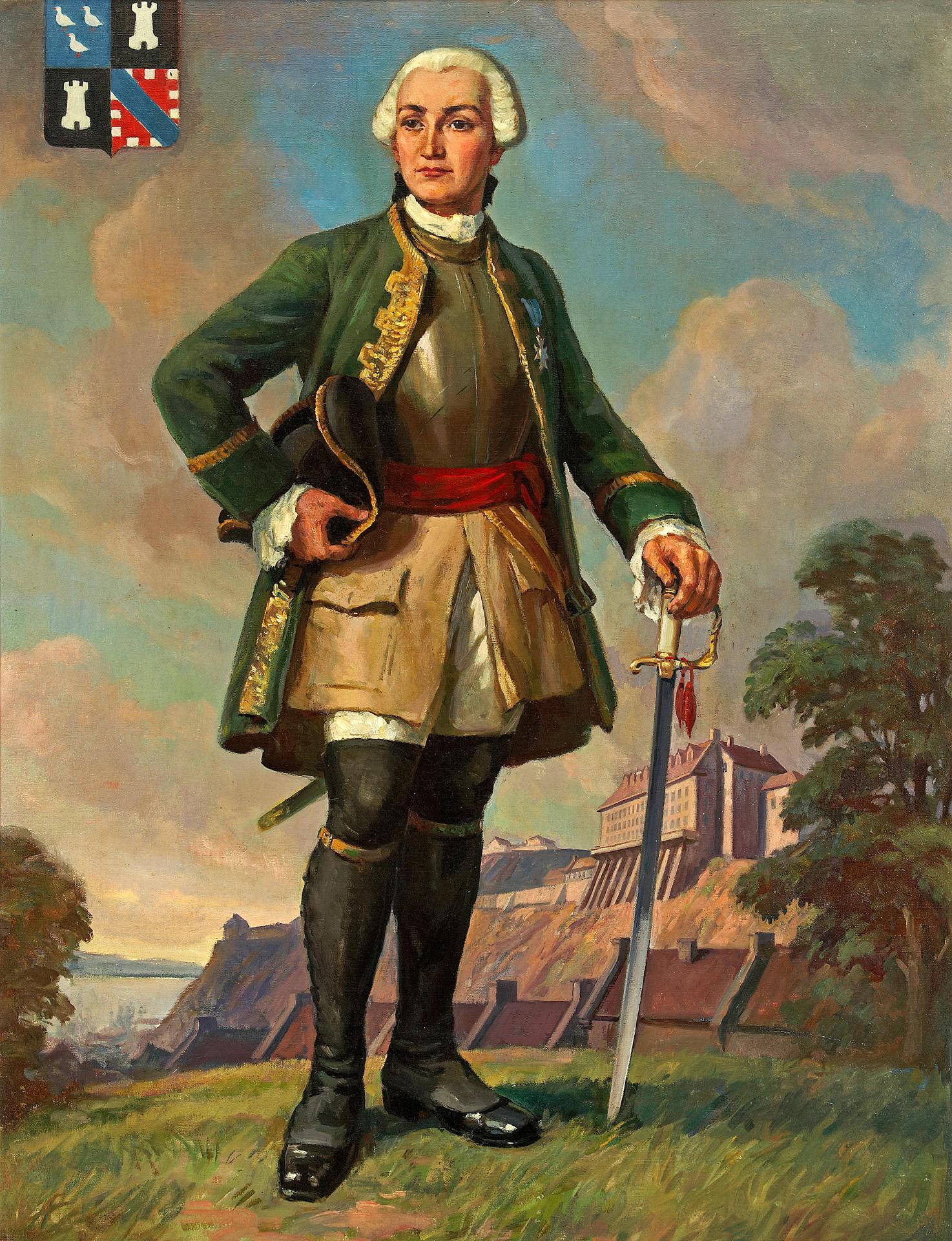 Adam Sherriff Scott (1887-1980) - Louis-Joseph de Montcalm-Gozon, Marquis de Saint-Veran