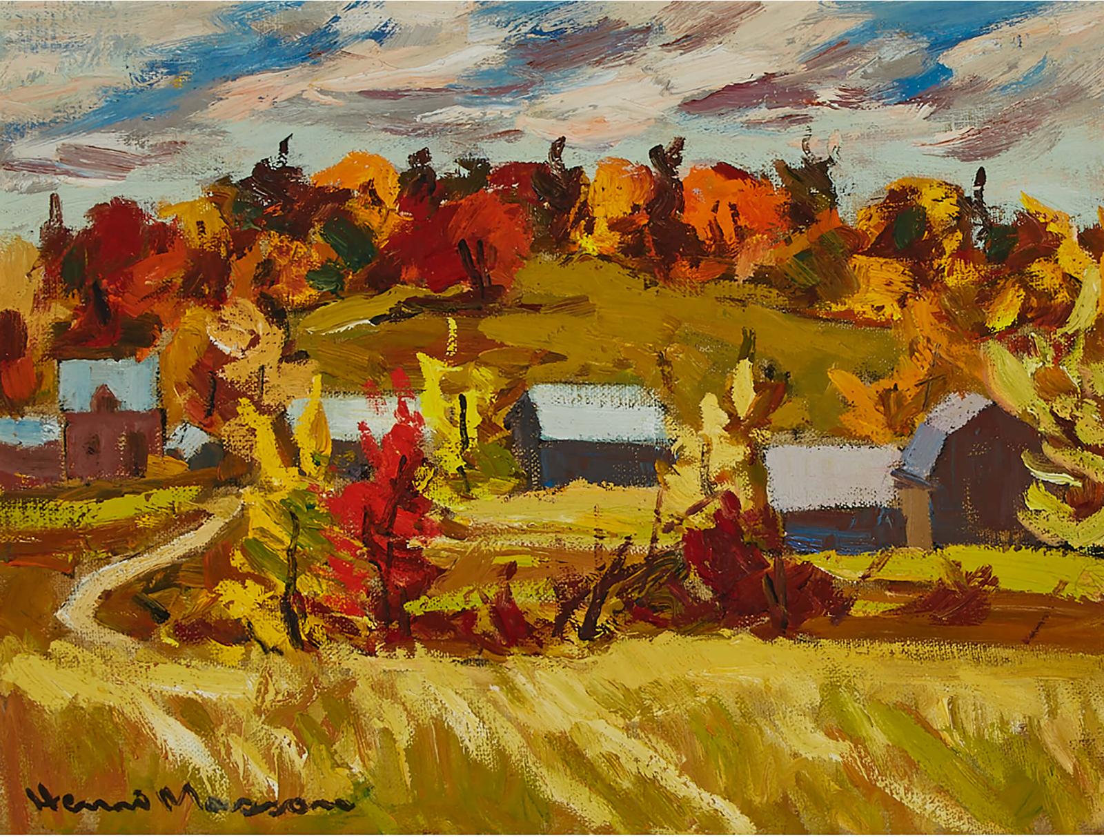 Henri Leopold Masson (1907-1996) - October, Touraine, Que.