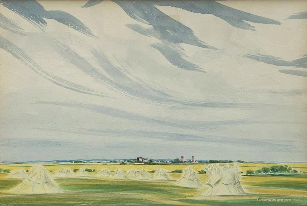 Robert Newton Hurley (1894-1980) - Prairie Landscape