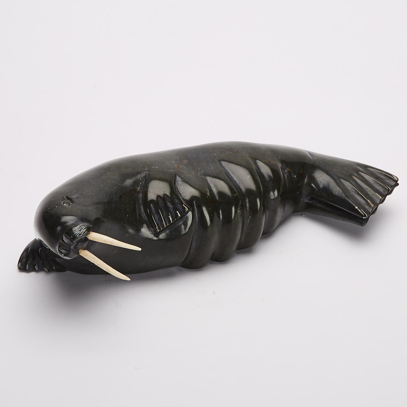 Conlucy Niviaxie (1940) - Reclining Walrus