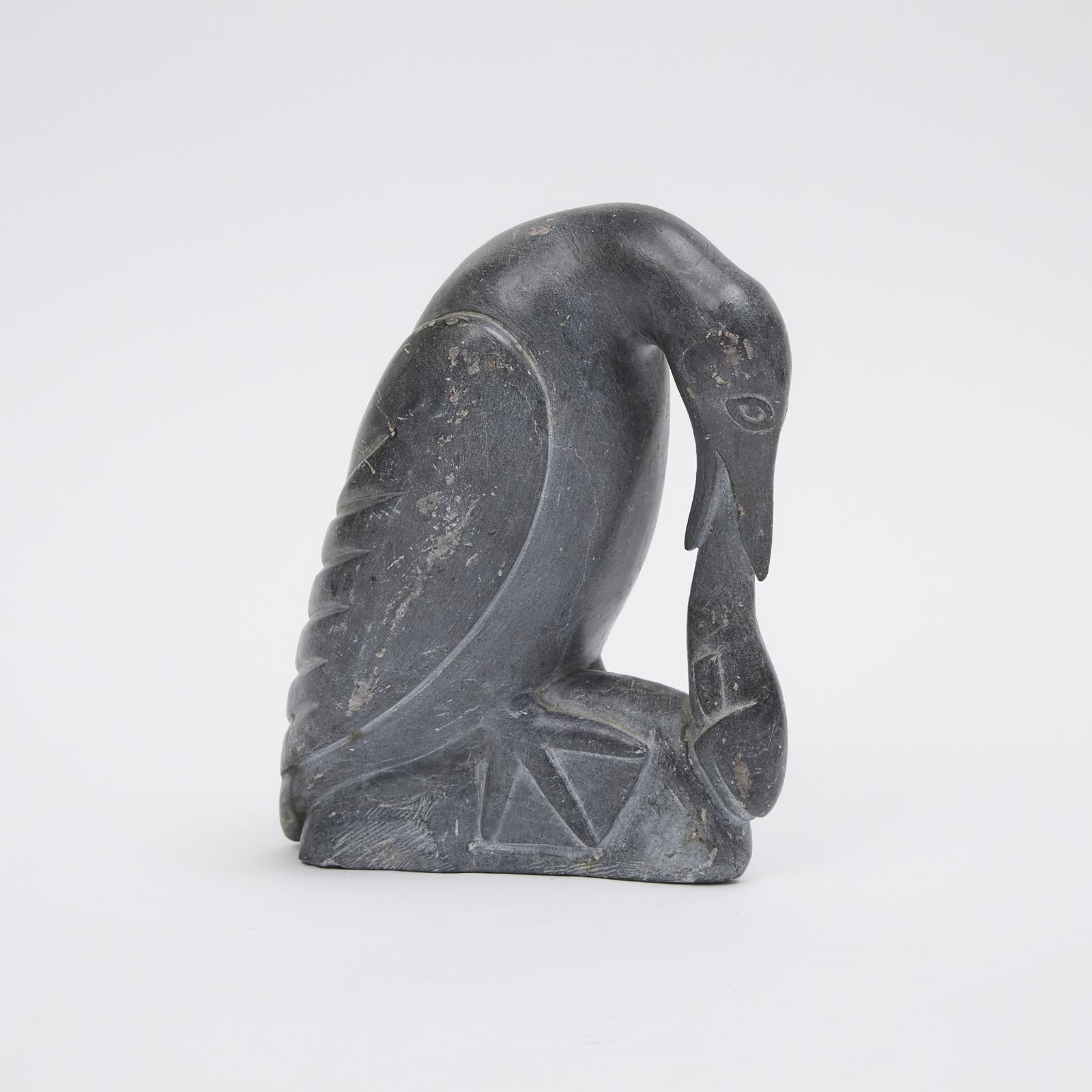 Abraham POV (1927-1994) - Bird Eating A Fish