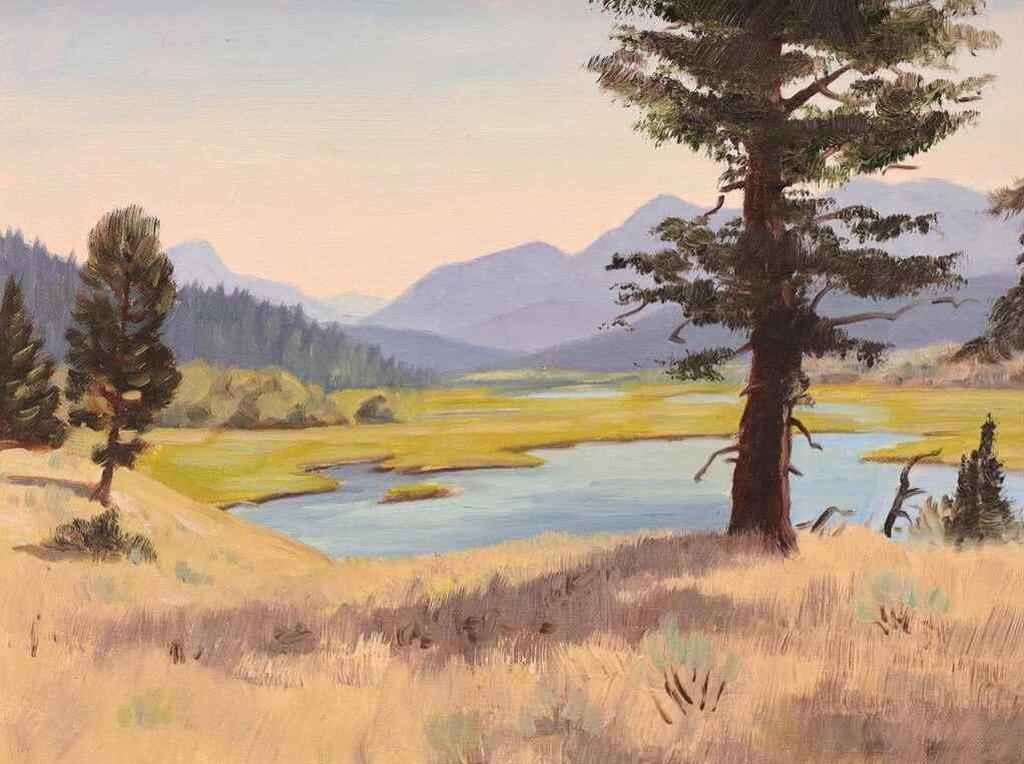 Roland Gissing (1895-1967) - East Kootenay; Ca 1967