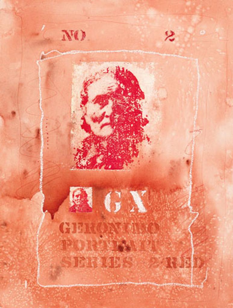 Carl Beam (1943-2005) - Geronimo no. 2