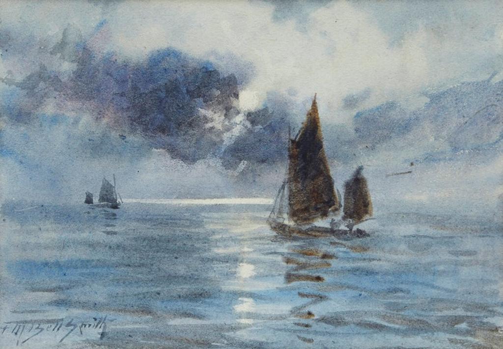 Frederic Martlett Bell-Smith (1846-1923) - Becalmed (Moonlight)