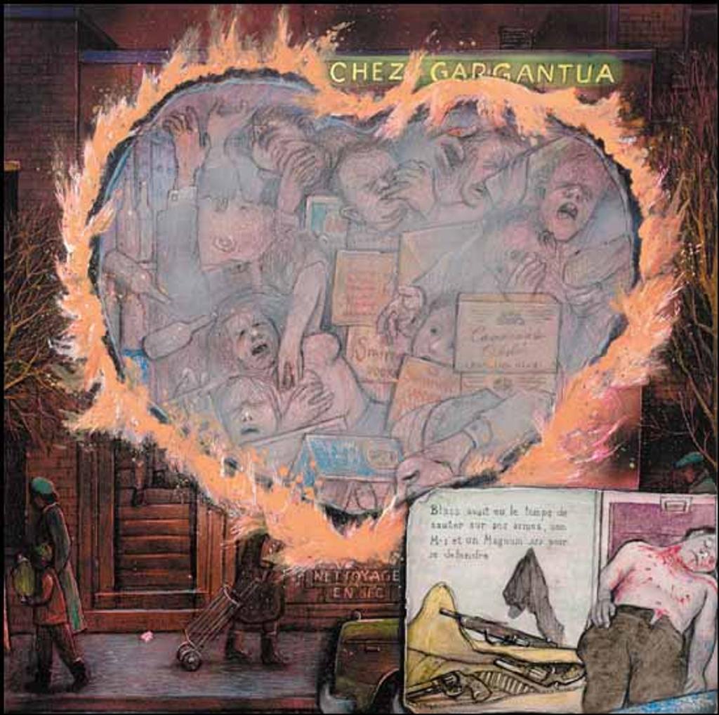 William Kurelek (1927-1977) - Heart of Darkness: Chez Gargantua