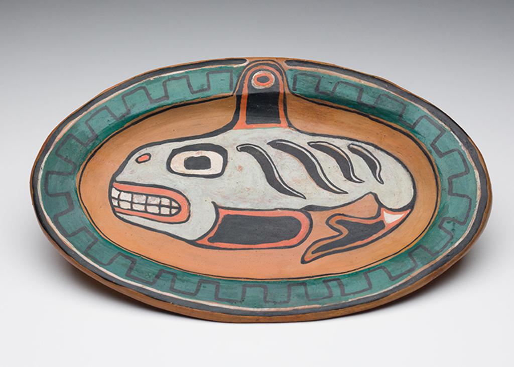 Emily Carr (1871-1945) - Klee Wyck Orca Platter