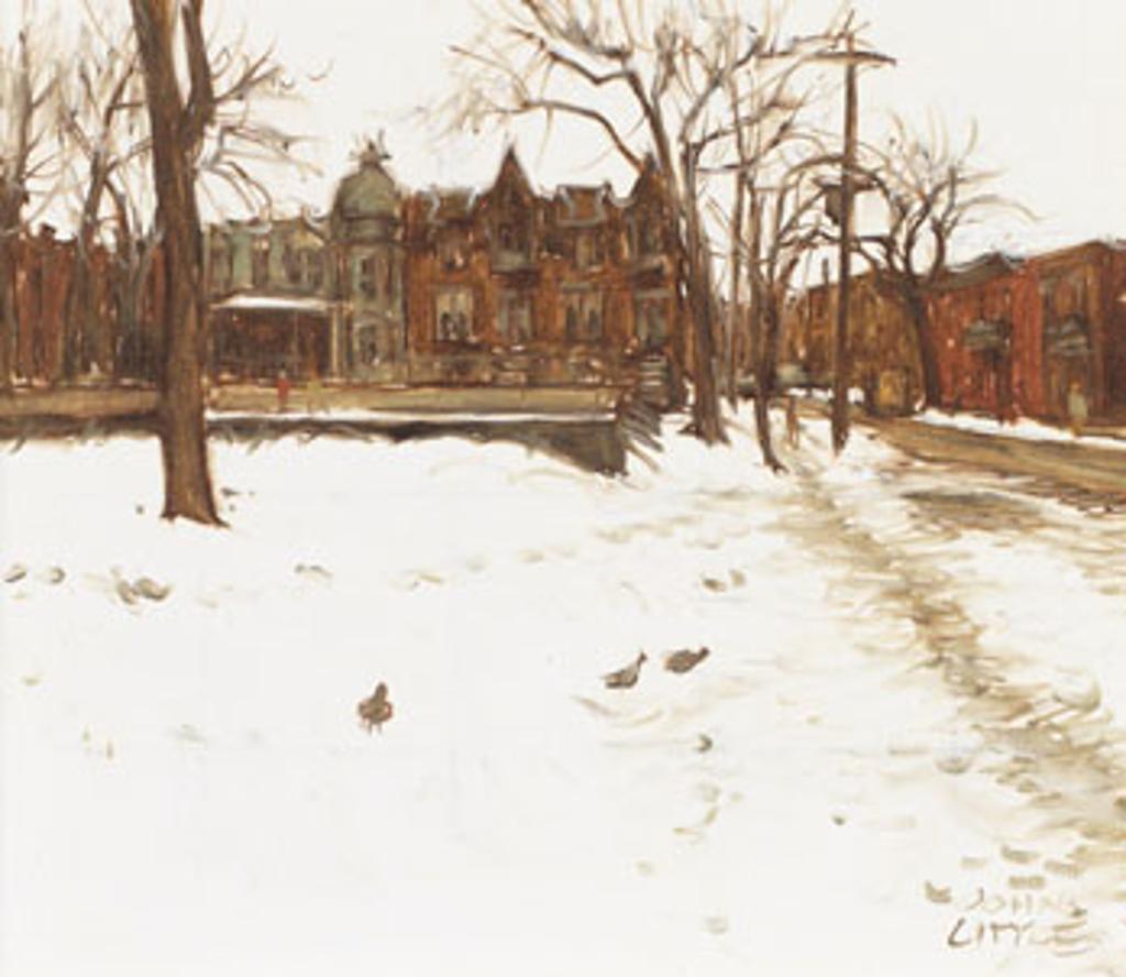 John Geoffrey Caruthers Little (1928-2024) - St. Henri Square, Place Guay, Rue Agnes - St. Henri, Montreal