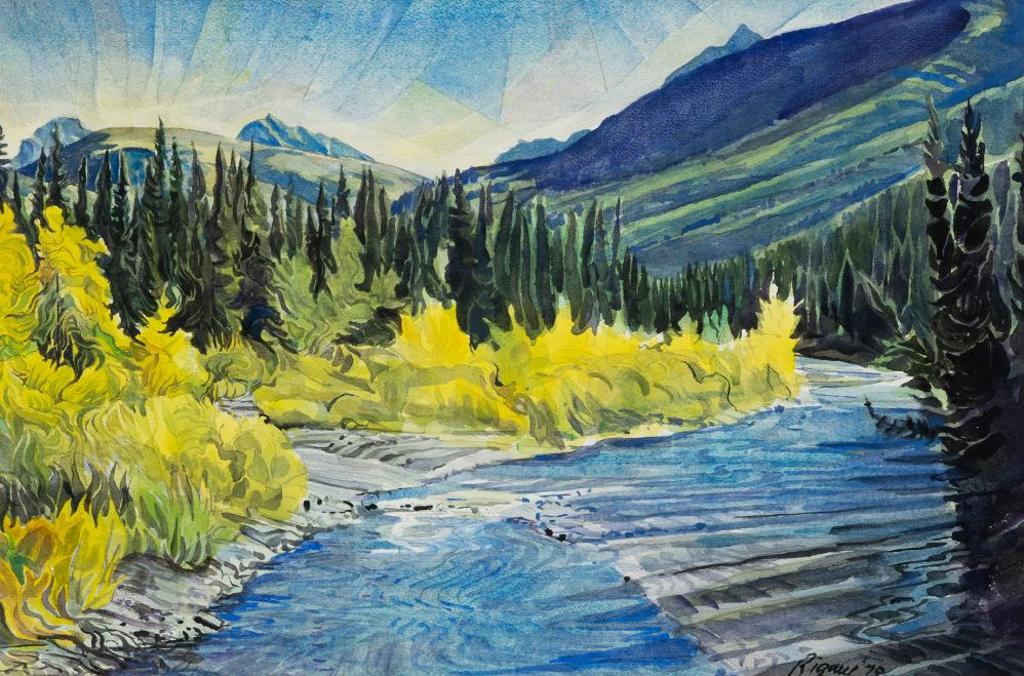 Jack Rigaux (1951) - Fall - Kananaskis